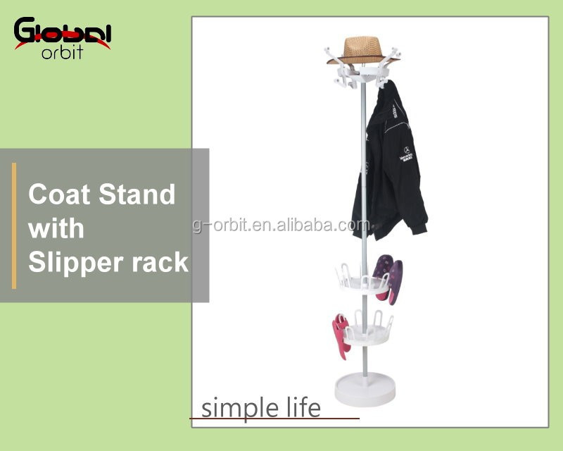 Unique coat stand with umbrella display holder