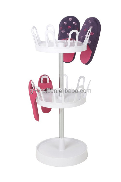 Plastic Shoe Storage Cabinet , Metal Shoe Rack