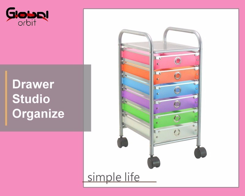 15 Drawers Storage Cabinet Organizer Rolling Storage Plastic Drawer Shoe Rack Trolley