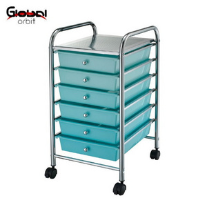 Kitchen Trolley Housekeeping Trolley Beauty Salon Drawer Plastic Trolley