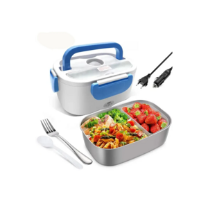 12v/24v/110v/220v Portable Food Warmer Electrica Heating Thermal Stainless Steel Electric Lunchbox