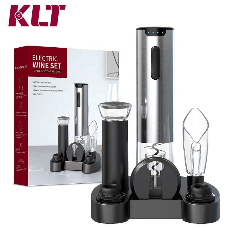 Bestseller Battery Operated Electric Automatic Red Wine Opener Set