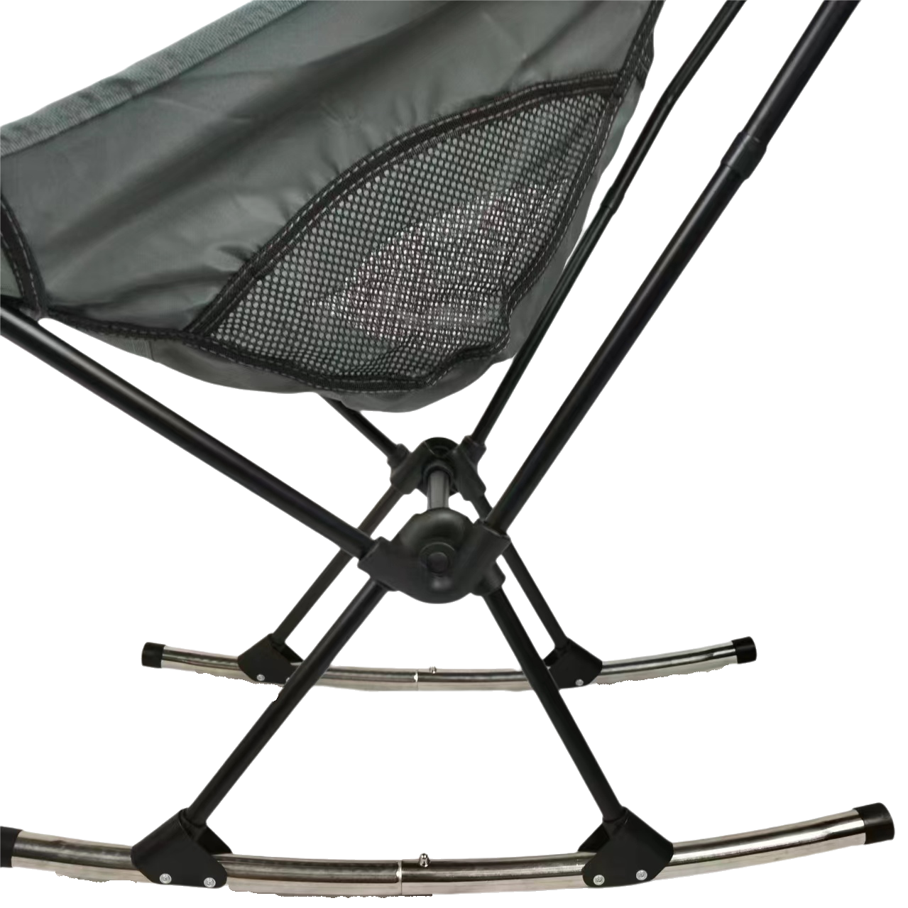 Outdoor Ultralight Camping Rocking Chair Sandy Beach Folding Rocking Chair Portable Fishing Picnic Chair