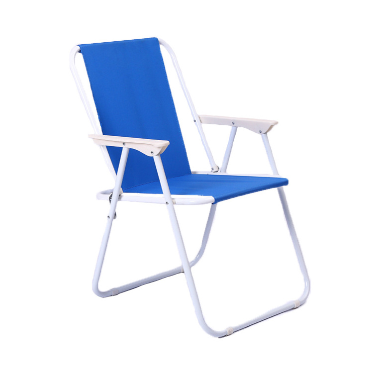 Custom Logo Outdoor Furniture Foldable Chair Aluminum Folding Metal Beach Lounge Chair Wearable Beach Chairs