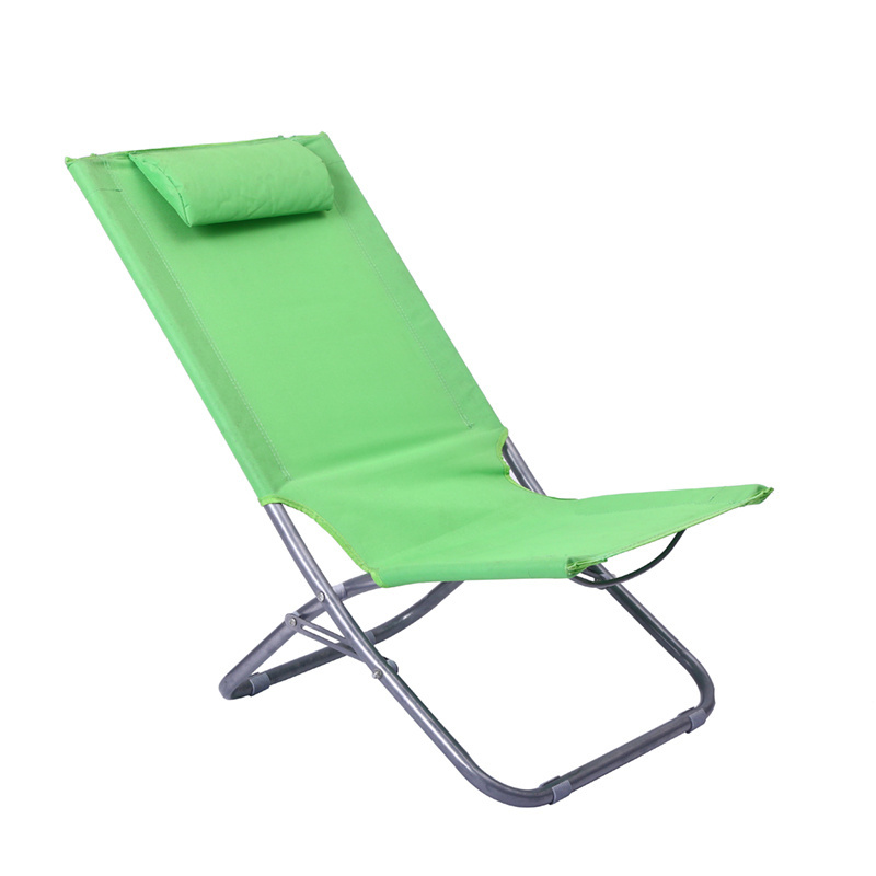 Customised Outdoor Comfortable Leisure Club Steel Frame Heavy Duty Oversized Folding Fishing Camping Beach Chair