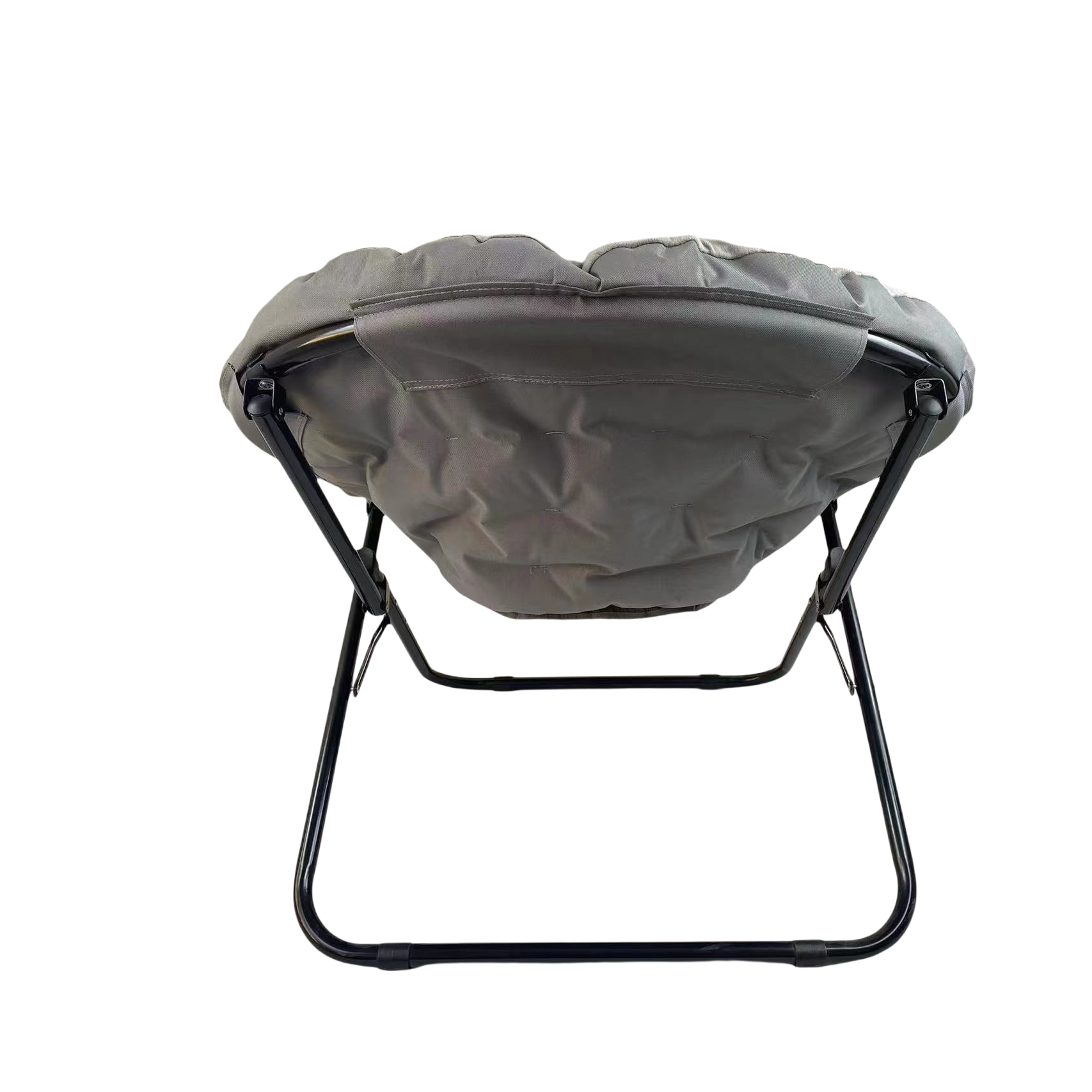 Warm cushion fold moon chair Large cotton padded saucer moon chair for multi-scene use