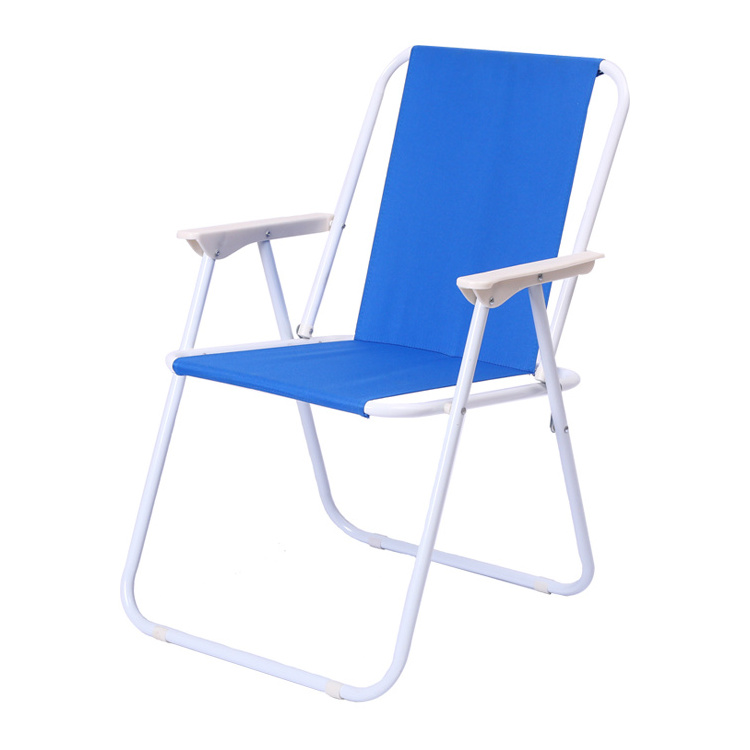 Custom Logo Outdoor Furniture Foldable Chair Aluminum Folding Metal Beach Lounge Chair Wearable Beach Chairs