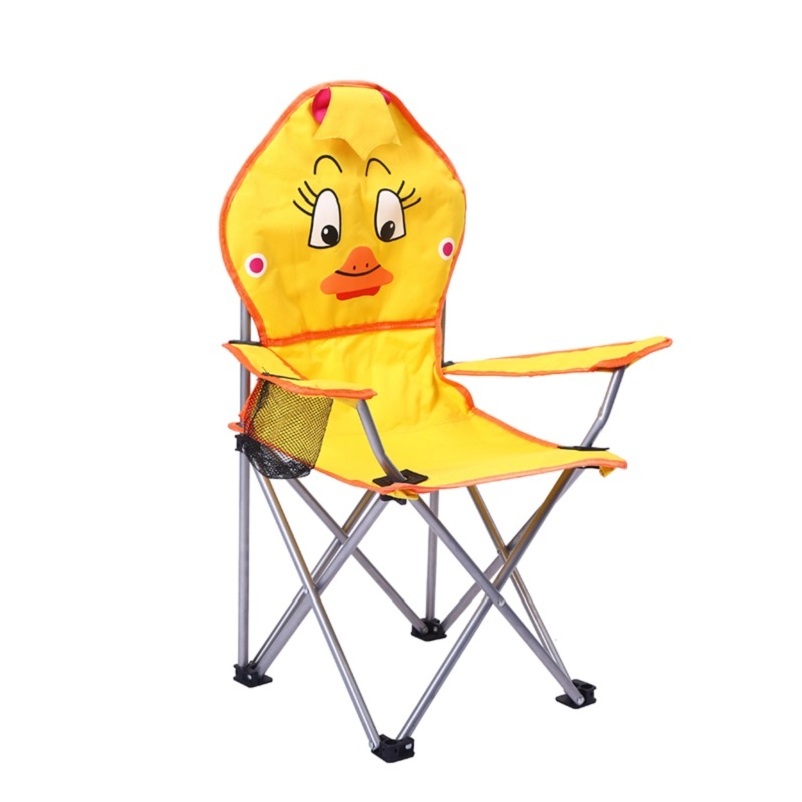 Custom Color Logo Cartoon Chair Outdoor Party Kids Lightweight Camping Chairs For Children