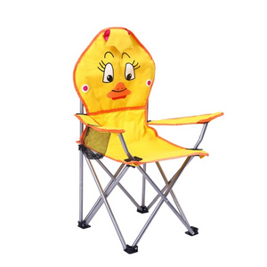 Custom Color Logo Cartoon Chair Outdoor Party Kids Lightweight Camping Chairs For Children