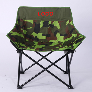 Customisable Foldable Chair Over Sized Padded Camping Half Moon Shaped Chairs