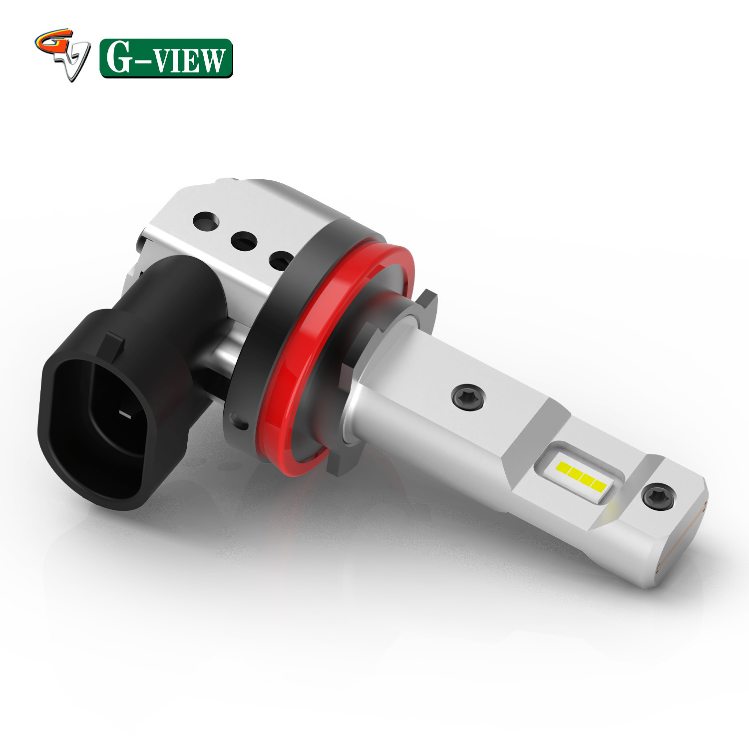 Gview Brightest 8000LM GMX H7 H8 H11 Head Lamp Canbus LED Headlight Bulbs Compatible with Toyota and VW Models