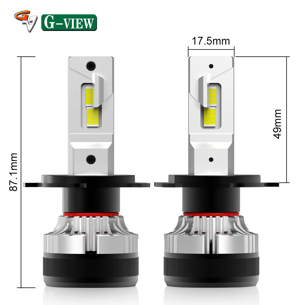 Gview G18 High-Low Beam H4 LED Car Lights Canbus Compatible 9003 HB2 H4 H19 LED Bulbs for Moto Auto LED Headlight Lighting bulbs