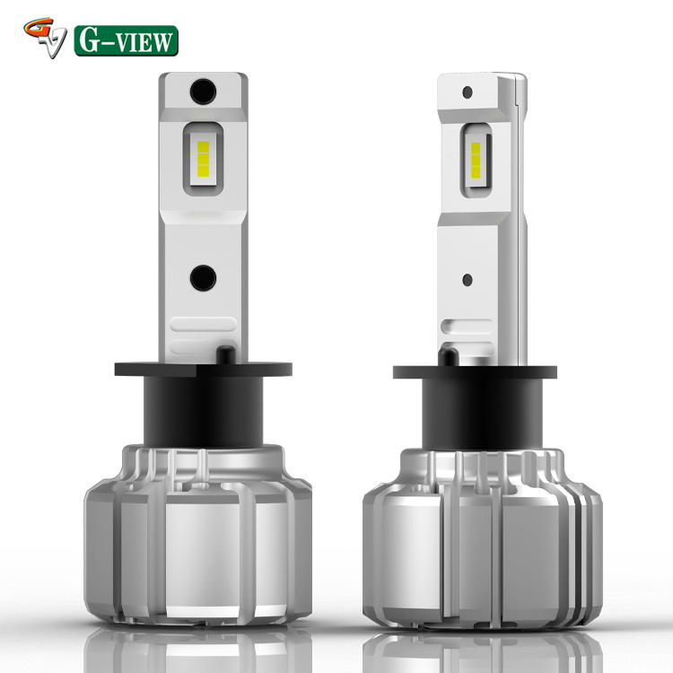 G-View Hot Sale Auto Lighting System GA7035  H3 H4 9005 9006 H1 H8 H9 Super Bright 6000K White H11 LED Headlight Bulb