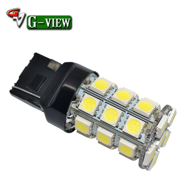 Gview Extremely Bright 7440 7443 t20 LED Bulb 27SMD 5050 Auto Stop Brake Turn Signal Back up Light