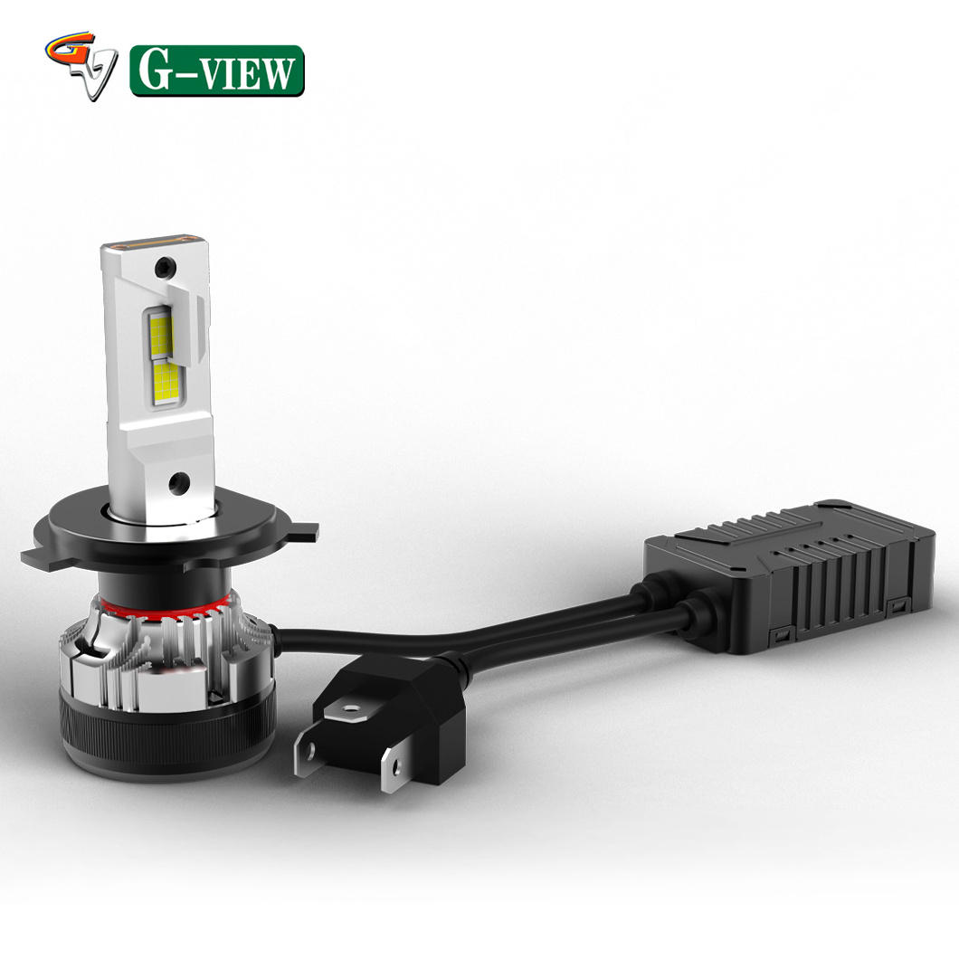 Gview Auto Lighting system G12W series LED CSP 4575 Chips LED Headlights H4  Auto Led Headlights for car accessories