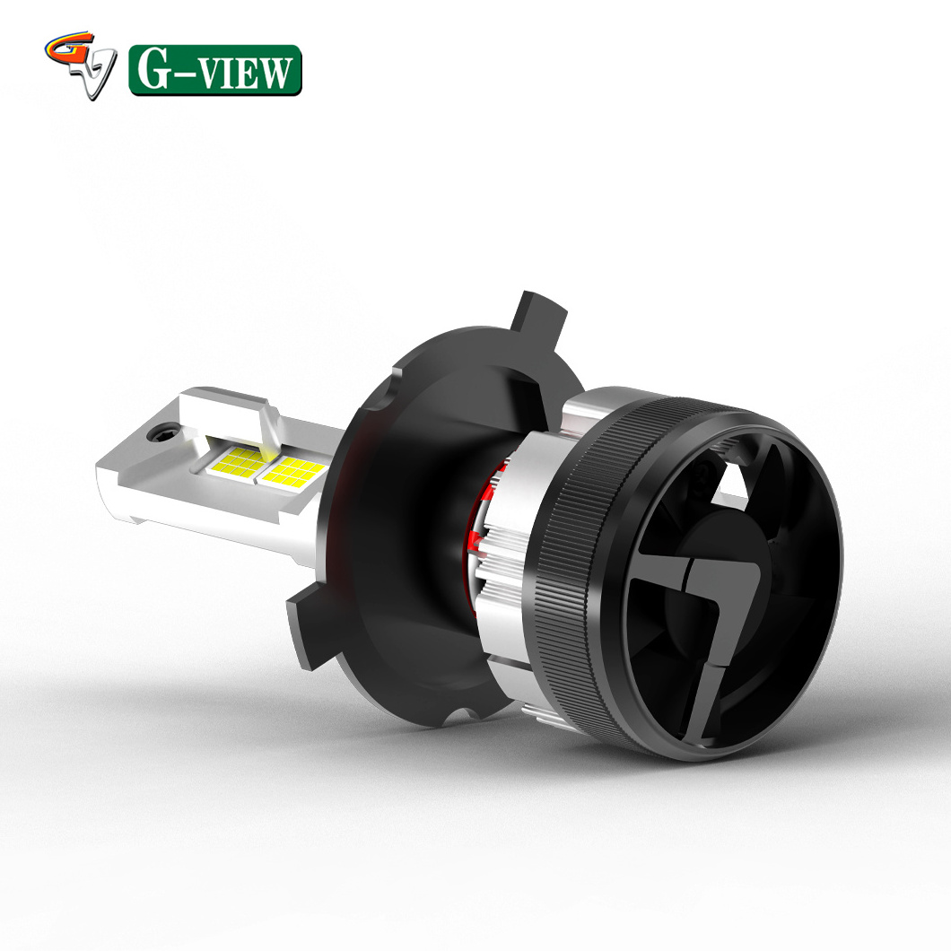 Gview Auto Lighting system G12W series LED CSP 4575 Chips LED Headlights H4  Auto Led Headlights for car accessories