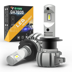 Gview GA7035 H7 LED Headlight Bulb H1 H3 H11 H8 9005 Car LED Headlight 40W 6000K White Car H7 LED