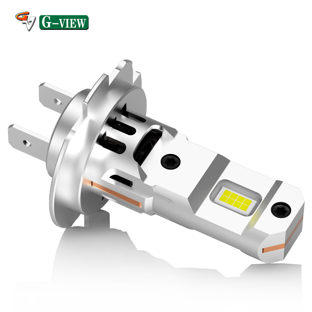 Gview 8000lm Mini Size H1 H8 H7 H19 H4 LED Headheadlights 12V LED Headlight Conversion Kit H7 LED Headlight