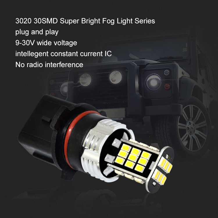 Gview 30smd Led Angel Eyes H8 LED Bulbs 30SMD 3020 CANBUS  E92 E93 E70 E89 Canbus Free Led Marker For Bmw