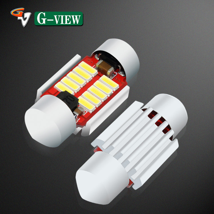 G-View New Auto Light Bulb 31mm Canbus LED Festoon Bulb Car LED Light Car Interior Dome Map Lights Festoon LED Bulb