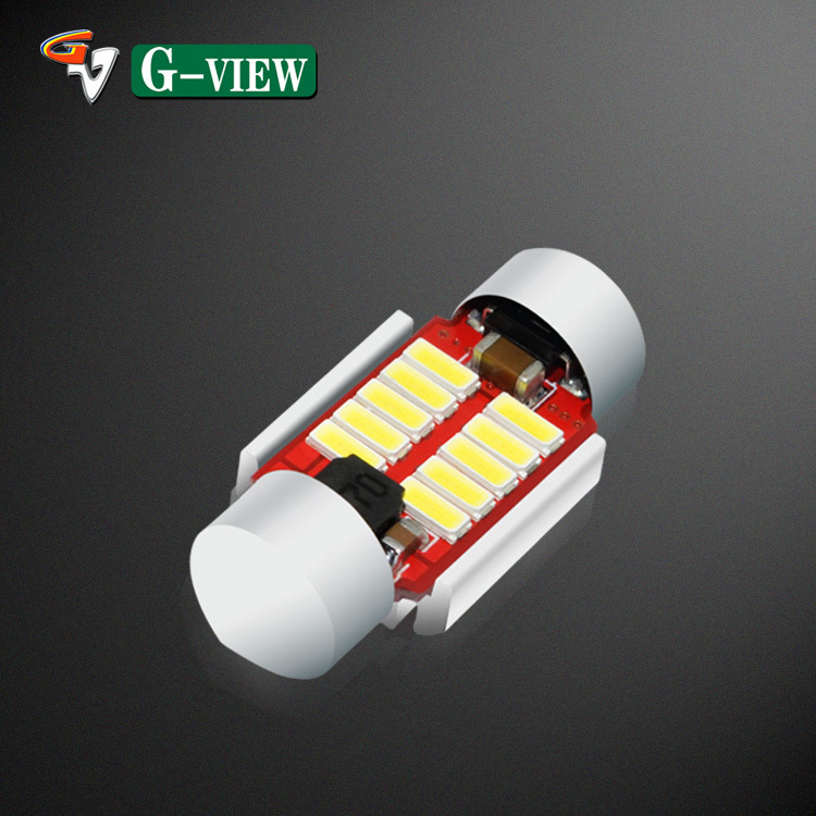 G-View New Auto Light Bulb 31mm Canbus LED Festoon Bulb Car LED Light Car Interior Dome Map Lights Festoon LED Bulb