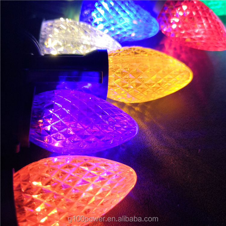 Brightness C7 LED Christmas Light Bulbs Outdoor