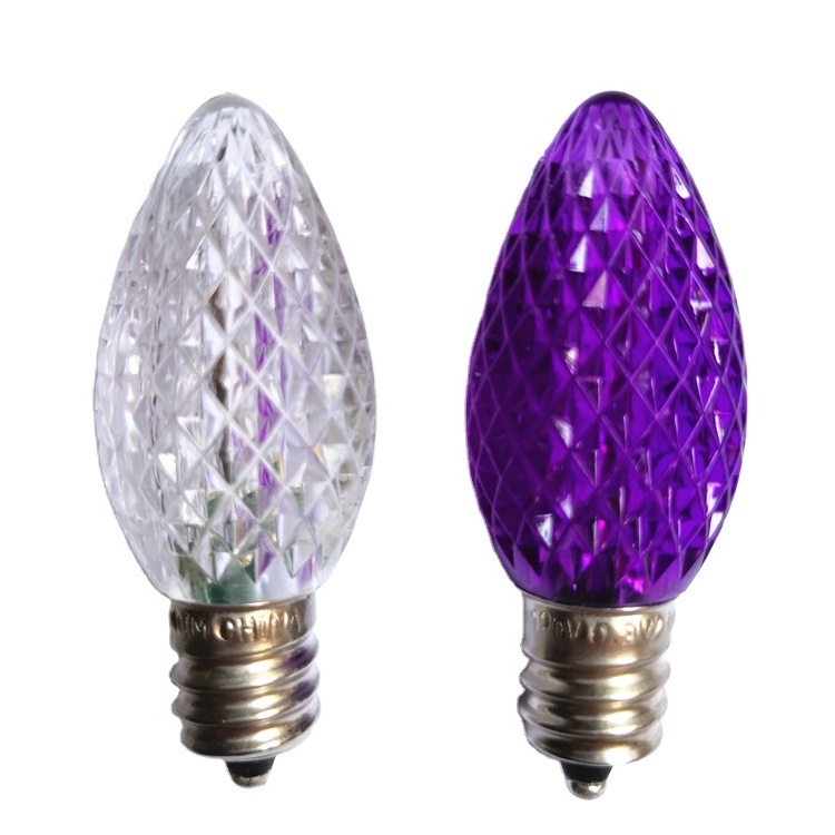 Brightness C7 LED Christmas Light Bulbs Outdoor