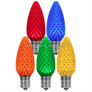 G100Power E17 Opticore Christmas Light Bulbs C9 Multicolor LED Christmas Lamps