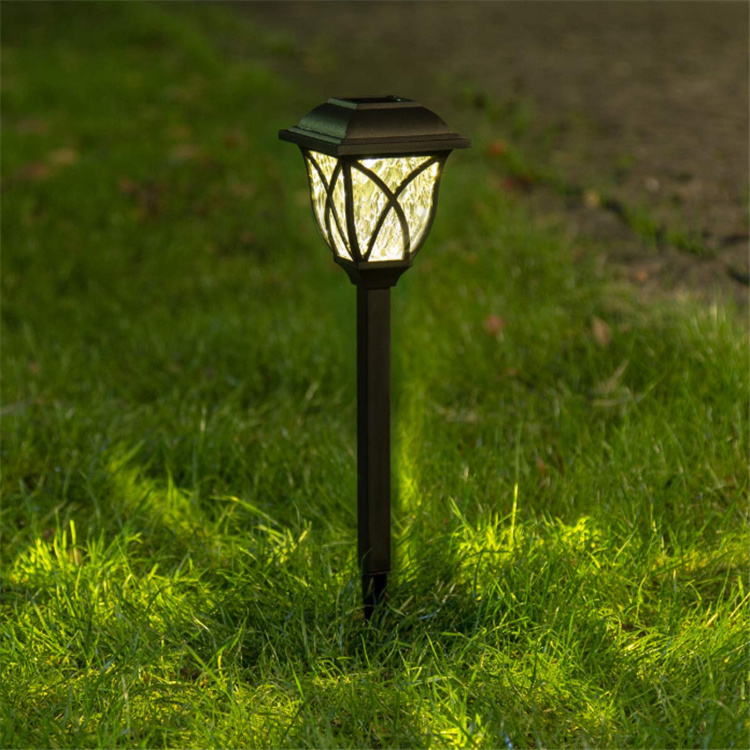 Best Selling Solar Path Lights LED Garden Stake Light Lawn Lamp for outdoor Landscape Yard Patio Hallway