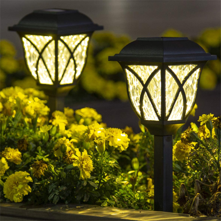 Best Selling Solar Path Lights LED Garden Stake Light Lawn Lamp for outdoor Landscape Yard Patio Hallway