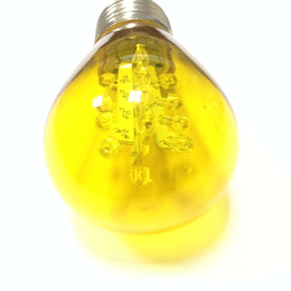 Weatherproof 1 Watt 120V Sign S14 16LEDs E26 Yellow LED Light Bulb For Party Wedding  Events Decor