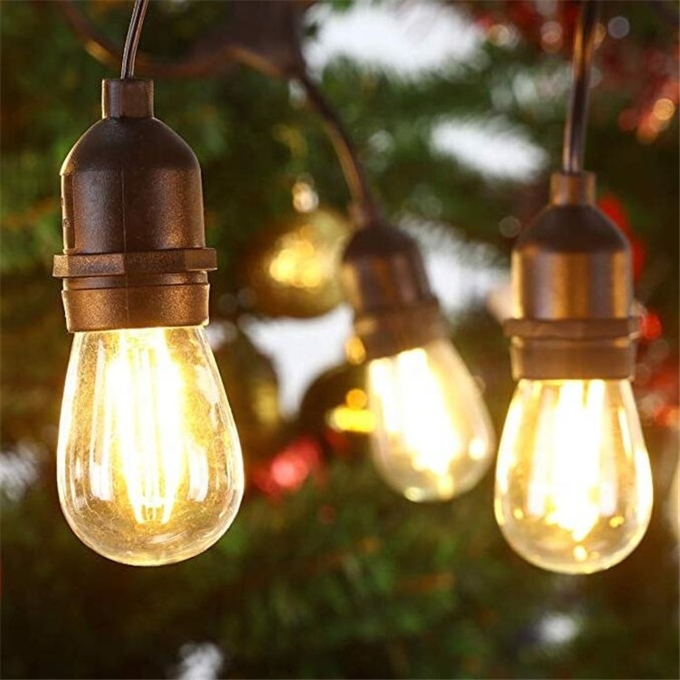 Top Quality Vintage Edison LED Lamp 2700K Filament LED S14 Light Bulb For String Lights Pendant Decorative Fixture