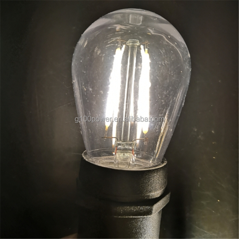 High Quality 1 Watt S14 led light bulbs for string light replacement outdoor Edison bulb