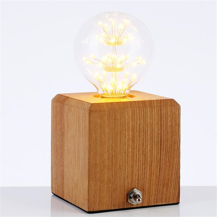 E27 AC 85V-265V Starry Sky Warm Yellow LED Edison Bulb Globe G80 G25  Decor Light