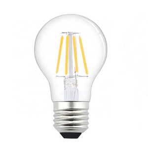 High Efficiency Edison Style Filament Light Bulb LED A60 6W 500LM 220Volt E27