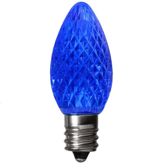 Christmas C7 Light LED Replacement Bulbs Plastic