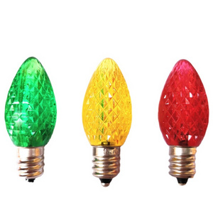 Waterproof Outdoor LED Christmas Light C7 Bulbs for Exterior Lighting Display