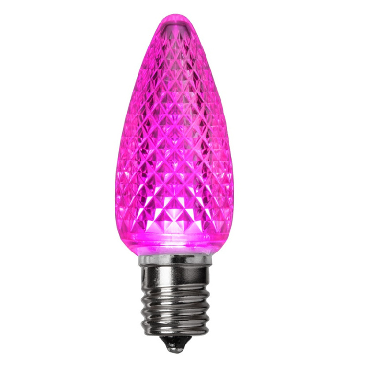 Best Quality Multicolor LED C9 Twiknkle Light Bulb E17 Base