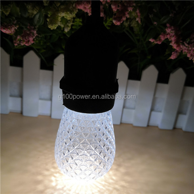 Classic Style E26 S14 LED Bulb Plastic Pattern Cover for Commercial Outdoor Christmas Decorations