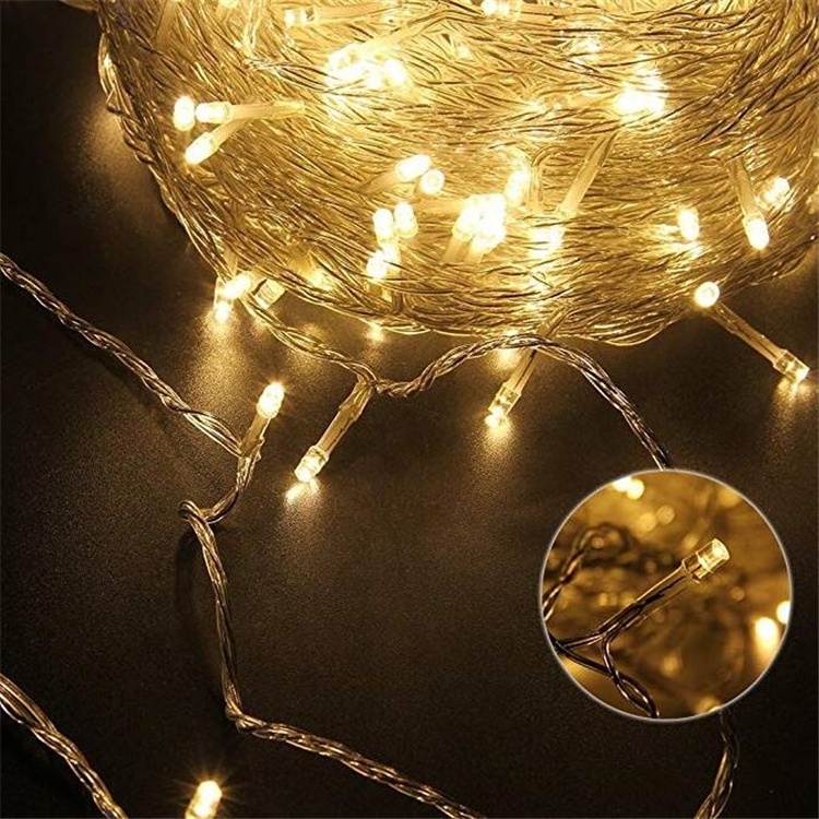 50M/164FT Multi Function Plug in long String Lights 24V Waterproof Fairy Light For Bedroom Window Decorations