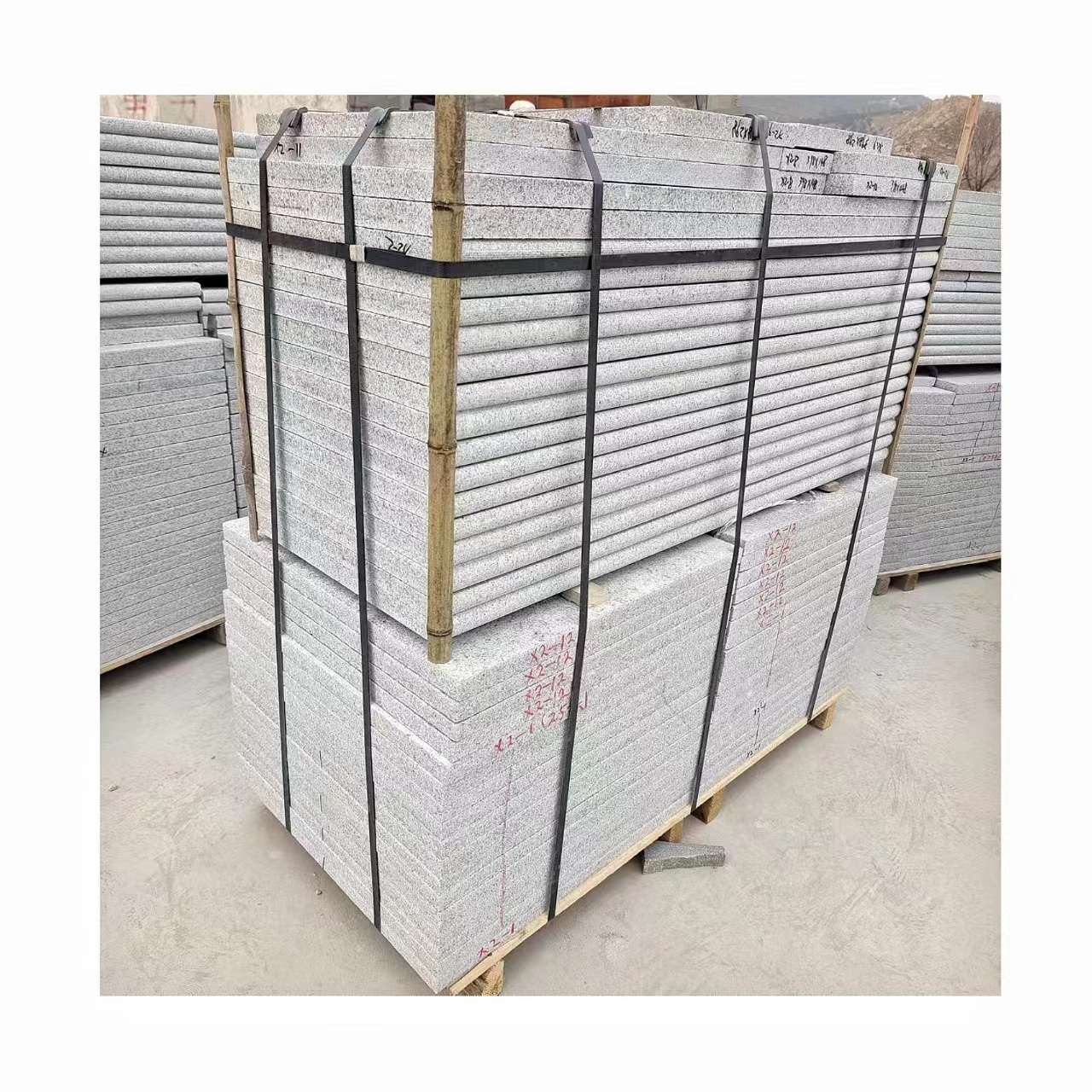 Customized Natural China Granite Paving G603 Granite Slab Tile Cheap Price Stone Grey Granite