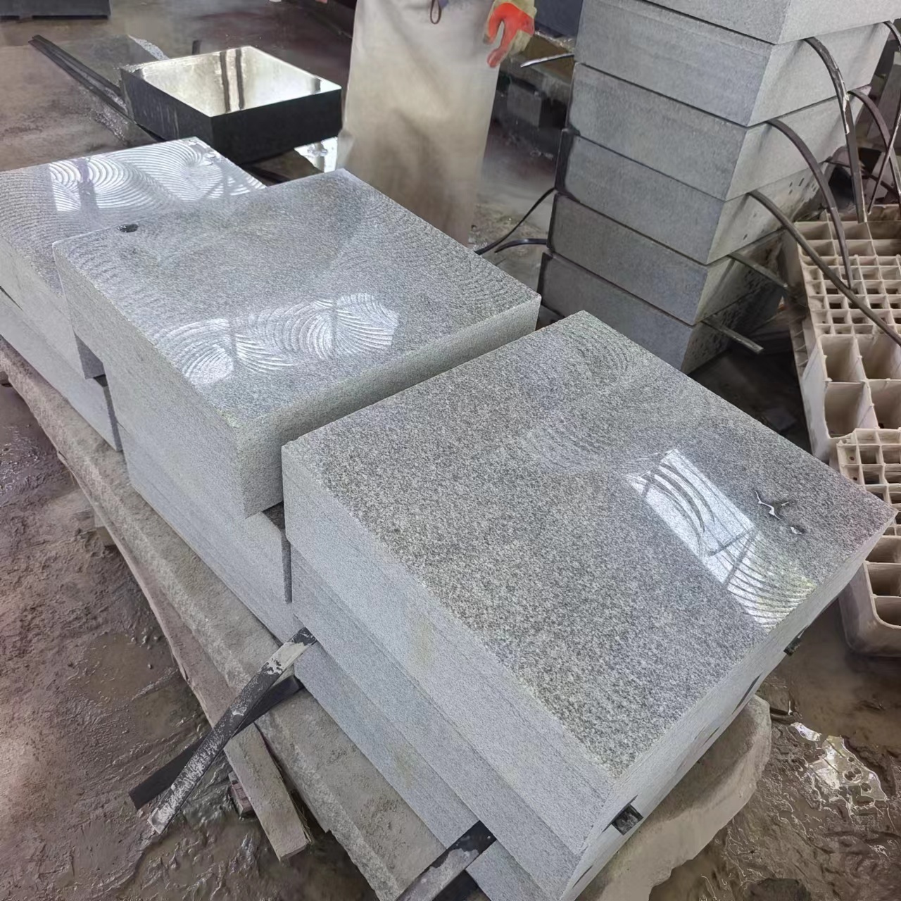 China G343 grey Granite Polished Price,G603 granite flamed light grey granite slab