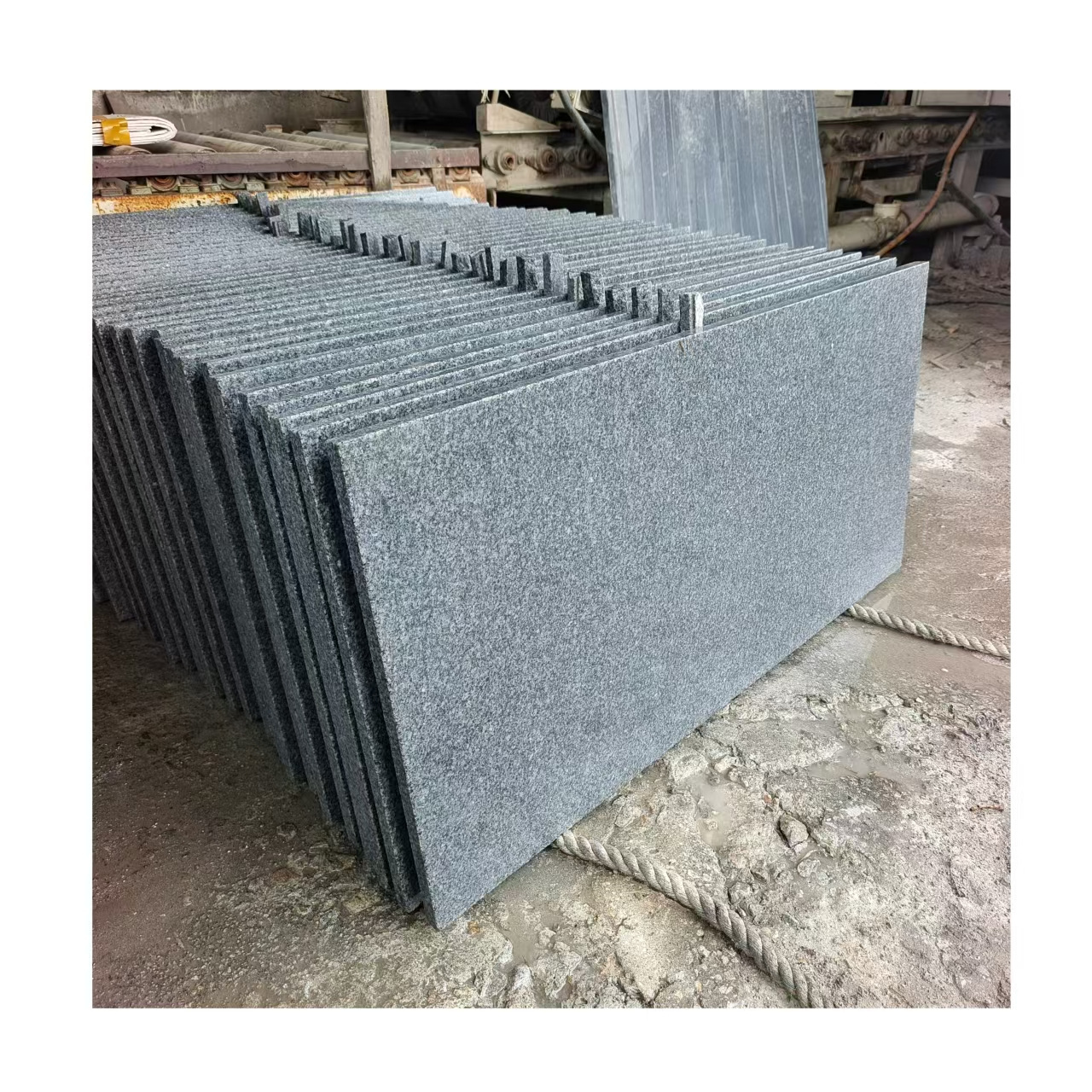 Grey granite tile slabs 2.5cm granite slab