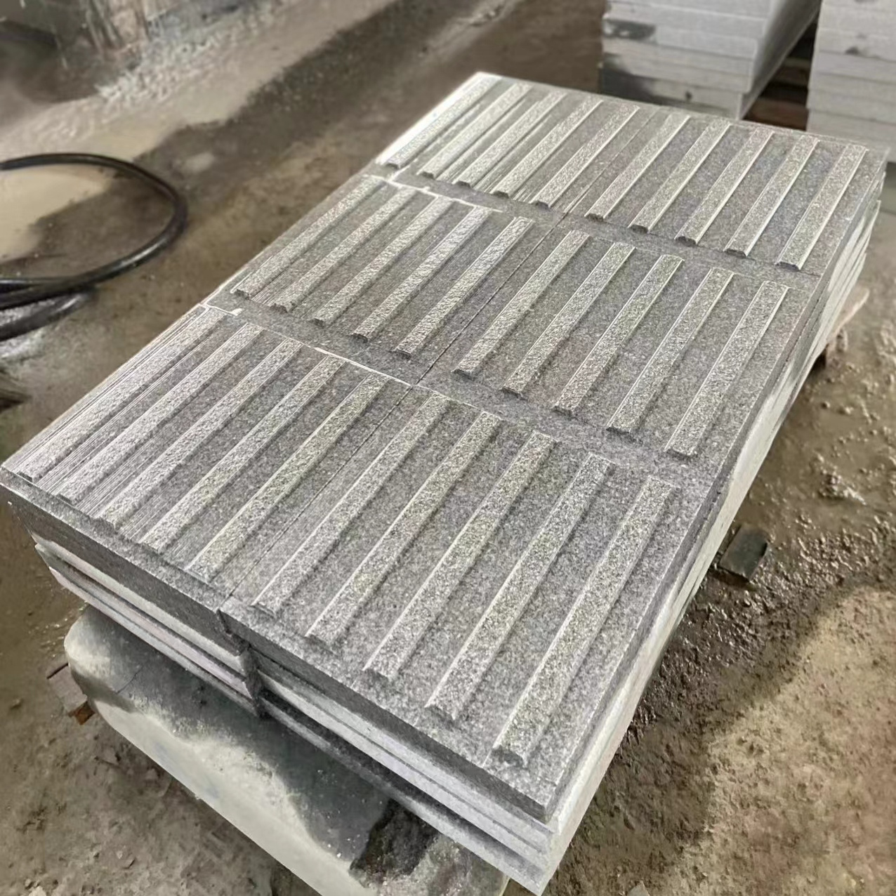 Chinese Sesame White Granite G603 Walkway Paving Blind Stone Outdoor Flooring Tile with Cheap Price