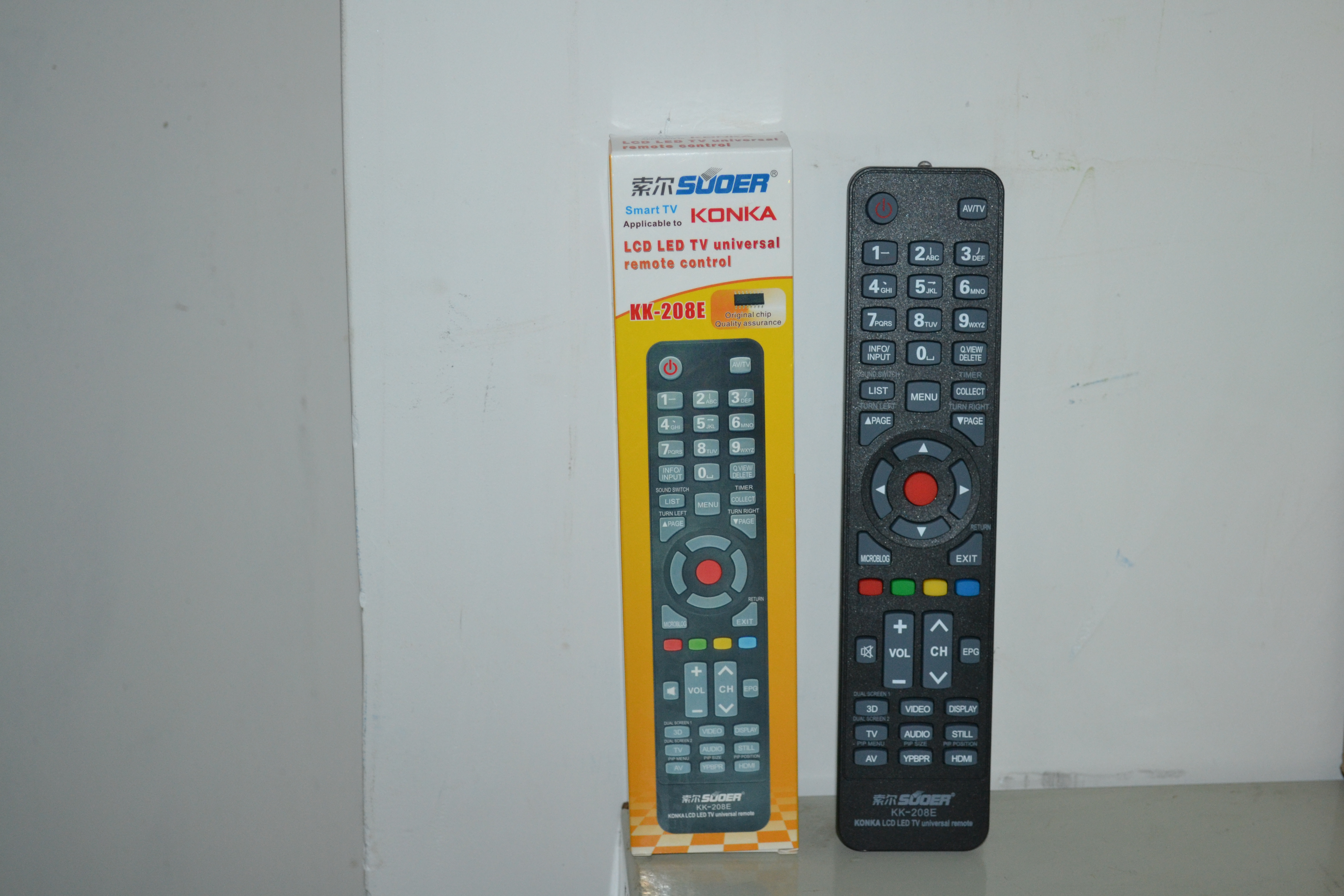 Sunchonglic TV Remote Smart Universal Remote Control KK-208E for Konka  TV