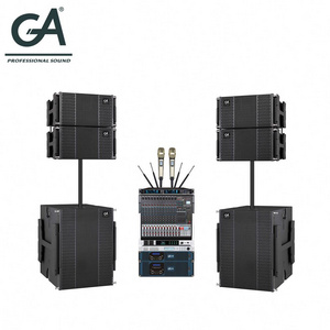 New Design Powered Line Array Professional Audio Video Speakers Audio System Sound With Great Price