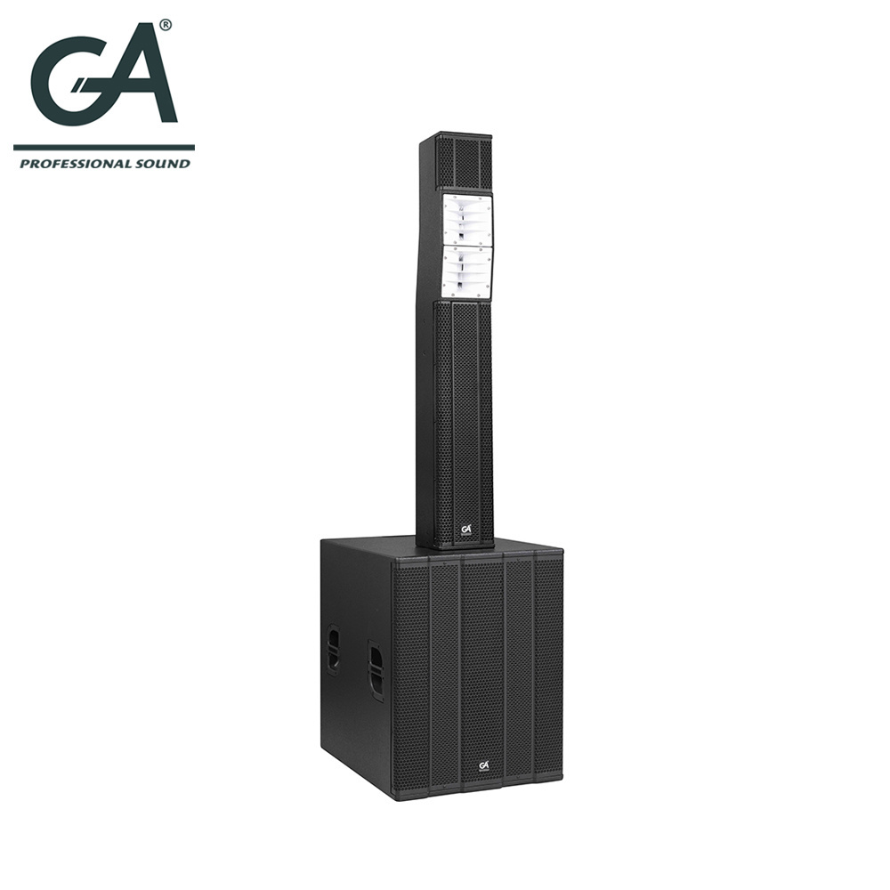 Professional audio column speaker 6 inch array speaker pa system outdoor concert sound system