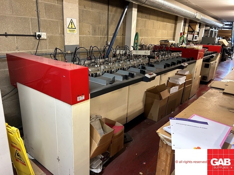 SetMaster SRA4 paper collating machine for sale - twenty stations