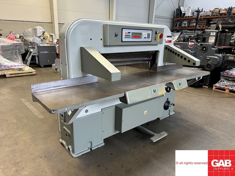 Used Polar Mohr 107 EL paper cutter - Guillotine