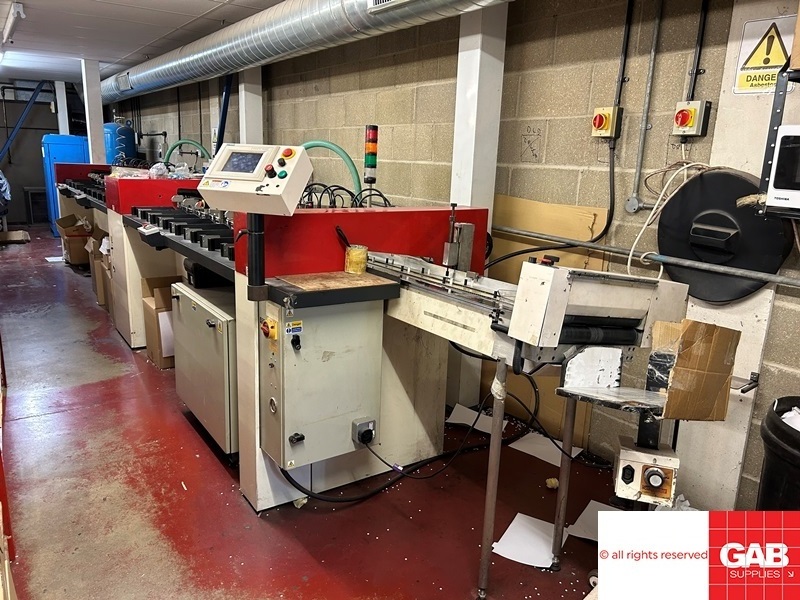 SetMaster SRA4 paper collating machine for sale - twenty stations